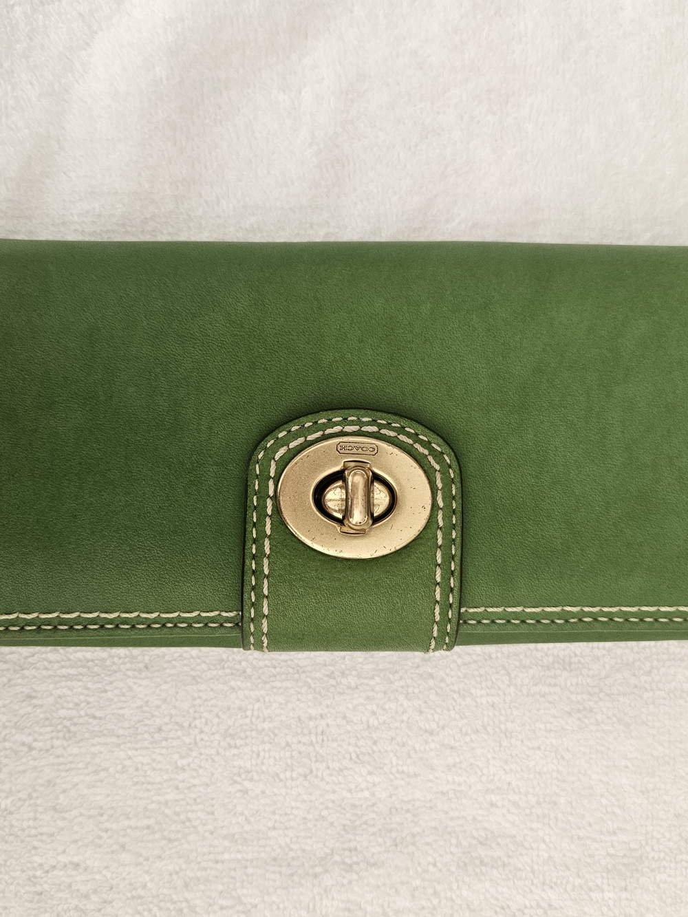 Vintage Coach Turnlock Wallet